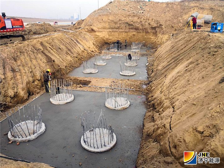 2018年12月24日，济矿物流航道沿线桥梁工程全面开工（李宝 刘文举）.jpg