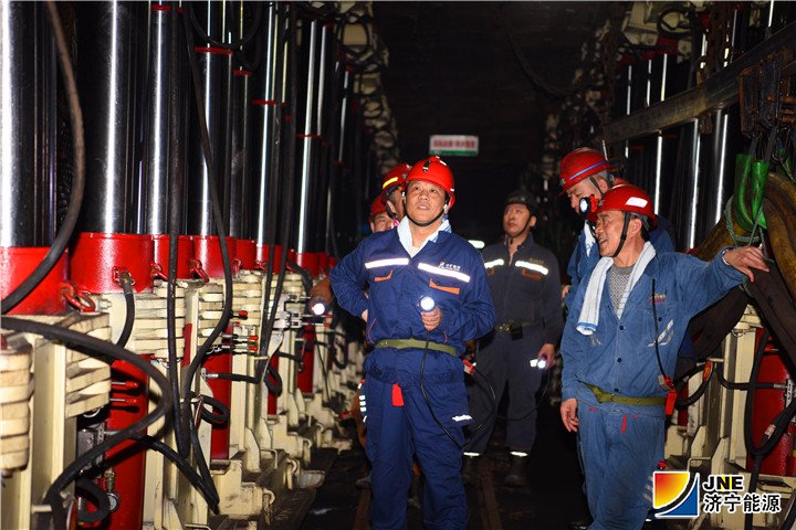 2019年3月29日，集团公司党委副书记、总经理张广宇到金桥煤矿调研指导工作2（王海峰 摄）.jpg