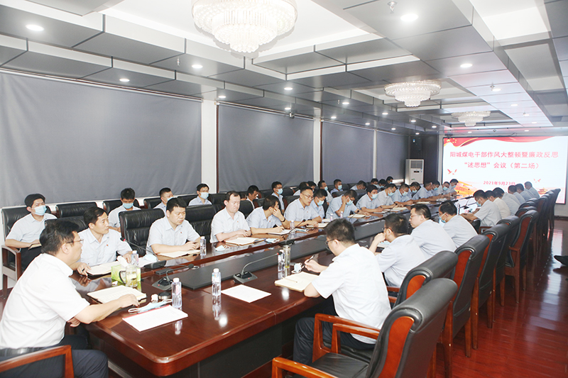 阳城煤电：召开第二次干部作风大整顿暨廉政反思（李兰兰）.JPG