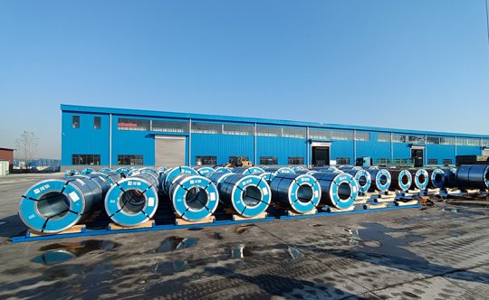 安居煤矿自主设计加工“钢卷承载平台”使用效果好