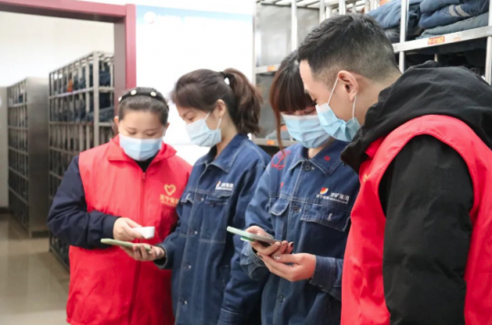 阳城煤电：疫情防控，志愿者在行动！