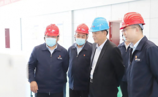 张广宇到海纳科技检查指导工作