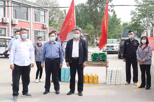 盛源公司丨敬老爱老，艾坦姆支部党员在行动