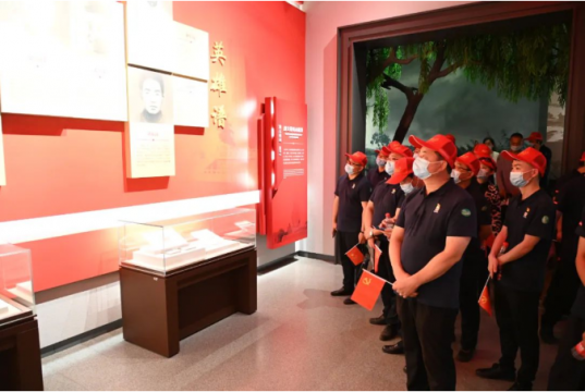 霄云煤矿组织开展“庆七一·喜迎党的二十大”党性教育主题活动