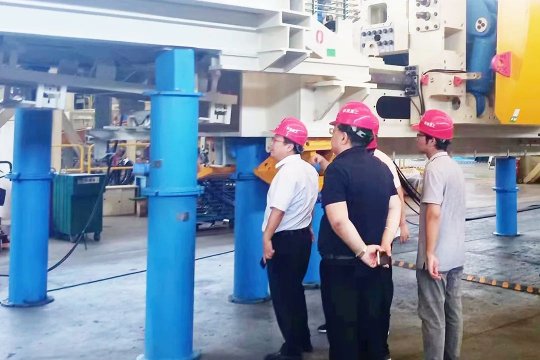 济宁能源考察组到铁建重工考察交流