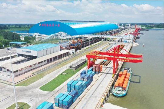 梁山港助推济宁港航物流产业逆势上扬侧记