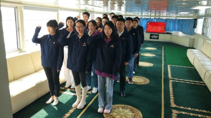 让时代见证青春的力量——金桥煤矿开展“五四”青年节系列主题团日活动