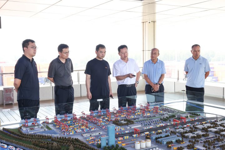 河南信阳客人到访济宁能源集团调研交流