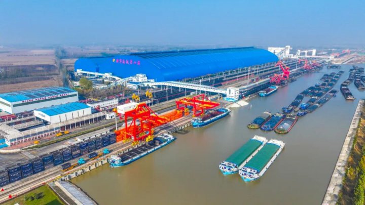突破4000万吨！梁山港打造江北内河港口新标杆